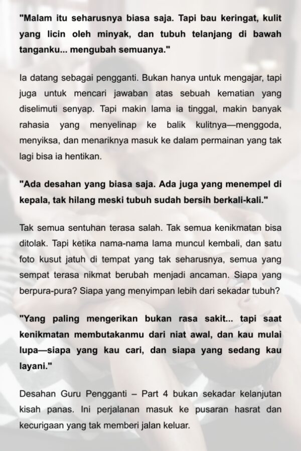 Desahan Guru Pengganti Part 4 - Gambar 2