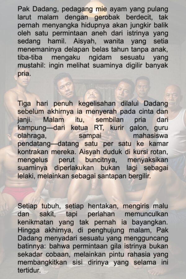 (Story Only) Istriku Menontonku Digilir Sembilan Pria - Gambar 2
